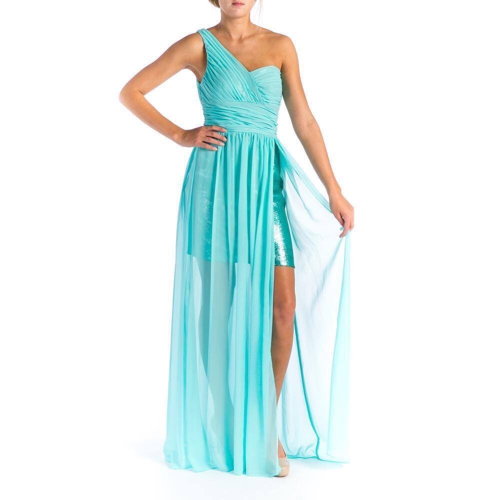 Turquoise Aqua Dress